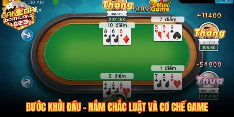Nền tảng vững chắc từ am hiểu luật chơi và cơ chế game