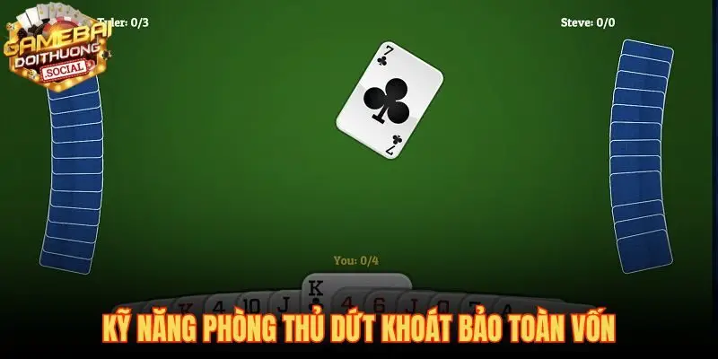 Các kỹ năng phòng thủ dứt khoát giúp bảo toàn vốn hiệu quả